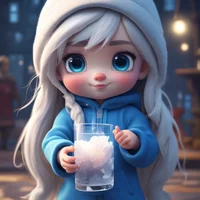 Frozen kid girl