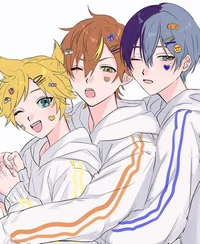 Akito Len and Toya 