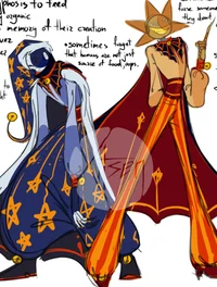 Vampire sun and moon