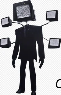 large tv man