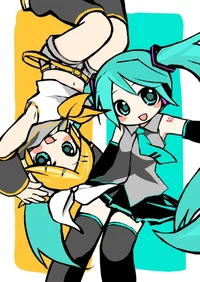 Miku e Rin 