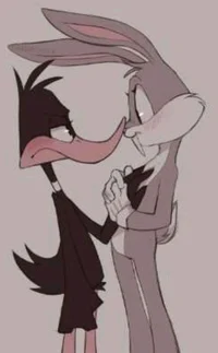 Bugs y Lucas-humano-