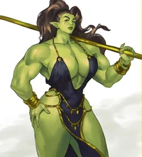 Athena The Orc Girl