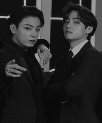 Jungkook y Taehyung 