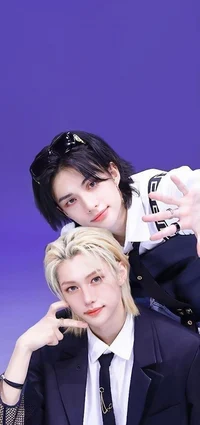 Hyunjin and Felix