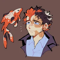 Koi Fish Man