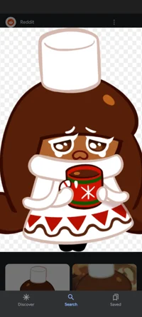 Sad Hot cocoa cookie