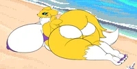Gena- thicc renamon