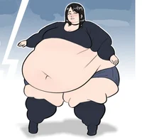 Fat goth girlfriend
