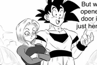 Android 18 x goku