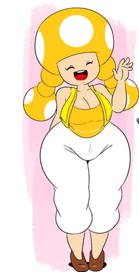 Yellow Toadette