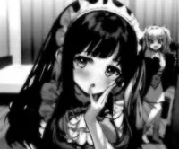 Emo maid hot