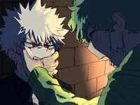 Izuku and katsuki 