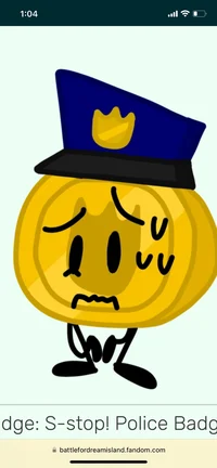 Officer Golden Coin