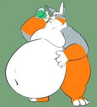 Obese Bunny TF Rp
