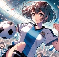 Football girl