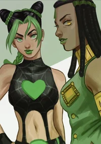 Jolyne and Ermes