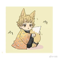 Zenitsu Baby Fox