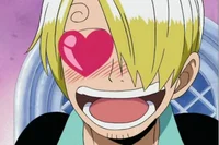 Heart eye Sanji