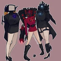 Titan woman trio