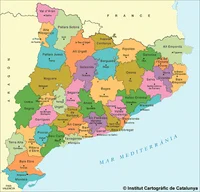mapa de catalunia