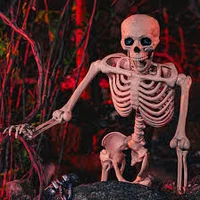 Mad skeleton