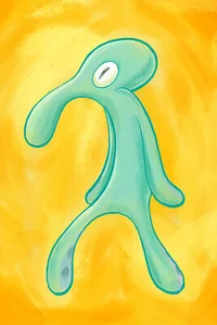 Squidward poster