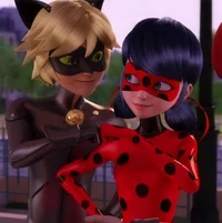 Cat Noir and Ladybug