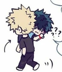 Midoriya and Bakugou