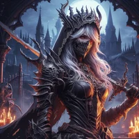 Female Dark  knight 