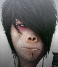 Emo gorilla