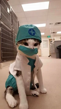 Doctor cat