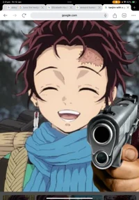 Tanjiro but gun