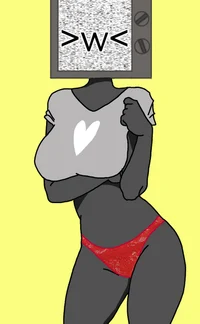 Tv woman en boxer V2