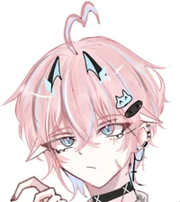 Azure the pink shark