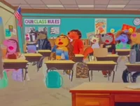 Baddie Pig at School