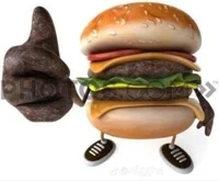 people eating burger