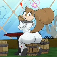 Sandy cheeks