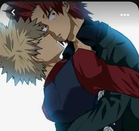 Kirishima and Bakugo