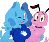 Fem Courage and Blue