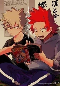 Kirishima and Bakugo