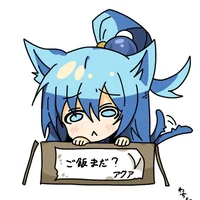 Aqua but cat