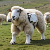 Sheep drone suit