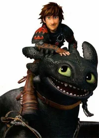 Hiccup and toothless