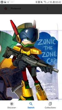 Zonic the zone cop 
