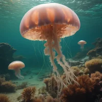 Lagoon jellyfish 