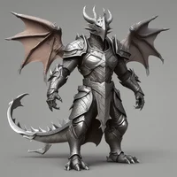 Cursed armor dragon