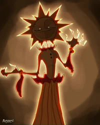 Evil sun au