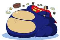 Obese supergirl 