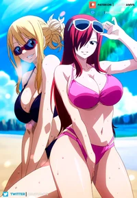 Lucy and Erza 2